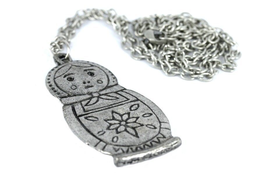 Collier sautoir Matriochkas Collier sautoir Matriochkas