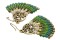 Boucles d'oreilles triangles fantaisie