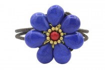 Bracelet fleur poignet, bijoux floral pour mariage