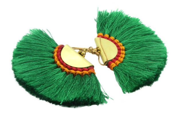 Boucles d'oreilles Chicachas Boucles d'oreilles rondes plates or