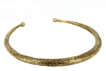 Collier ancien argent vielli