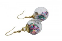 Boucles d'oreilles style ancien oriental