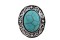 Bague turquoise argent