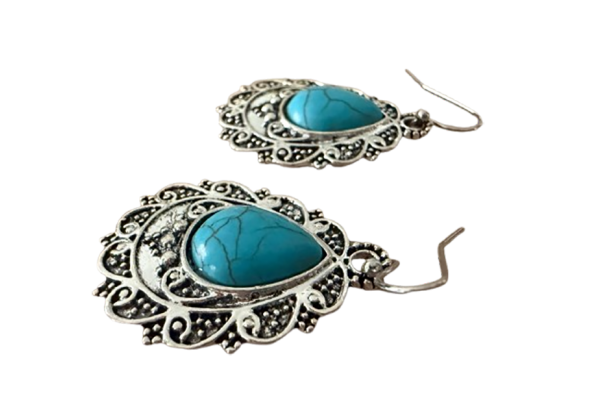 Boucles d'oreilles Cheyenne Boucles d'oreilles turquoise