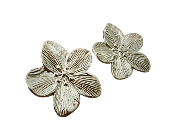 Boucles d'oreilles argent tribales
