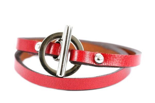 Bracelet cuir couturier Bracelet cuir couturier