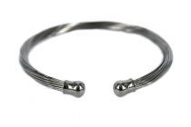 Bracelet jonc argent femme et homme