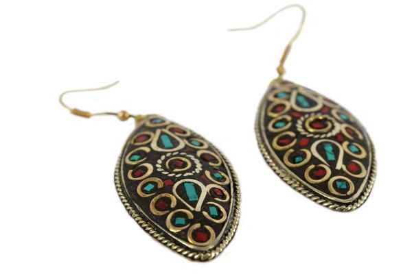 Boucles d'oreilles Madras