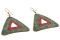 Boucles d'oreilles forme triangle