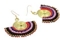 Boucles d'oreilles africaines d’Afrique