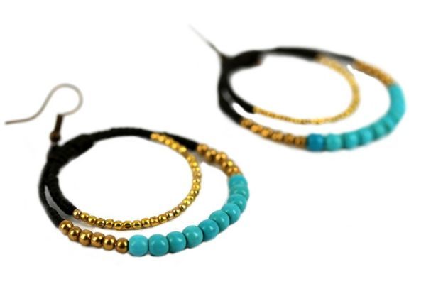 Boucles oreilles Ngapali