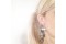 Boucles d'oreilles pendantes argent