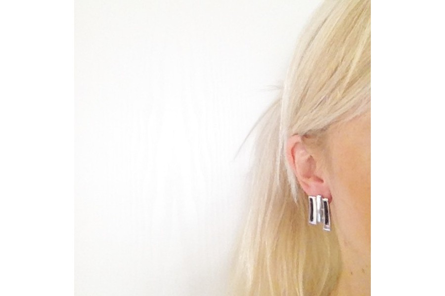 Boucles D'oreilles REMINISCENCE - Modèle Vintage, Belle Occasion - État à Vérifier