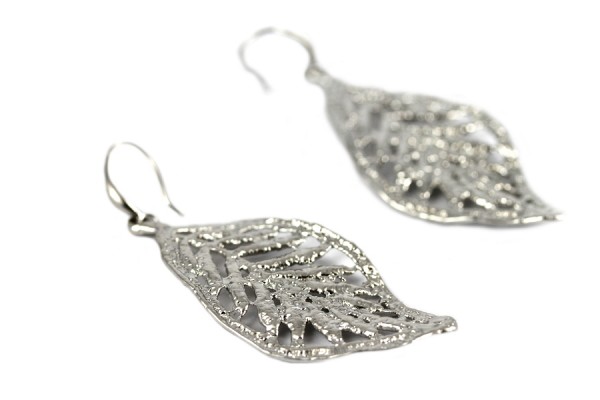 Boucles d'oreilles argent créateur