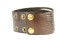Bracelet cuir marron pour homme