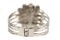 Bracelet jonc argent vieilli