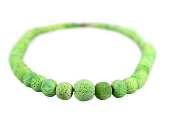 Collier en corail anis Collier en corail anis