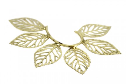 Boucle d'oreille ear cuff argent ou doré