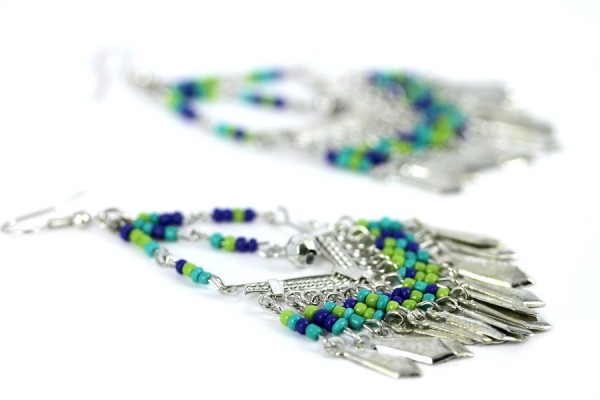 Boucles d'oreilles Cancùn Boucles d'oreilles longues et pas cher