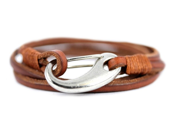 Bracelet en cuir Baroudeur Bracelet mode homme et femme