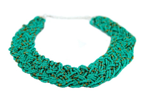 Collier ethnique Udaipur Collier turquoise Indien
