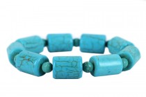 Bracelet perles turquoise