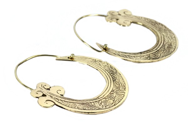Boucles d'oreilles tribales Hmong Boucles d'oreilles ethniques chic et bohème