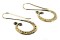 Boucles d'oreilles tribales or