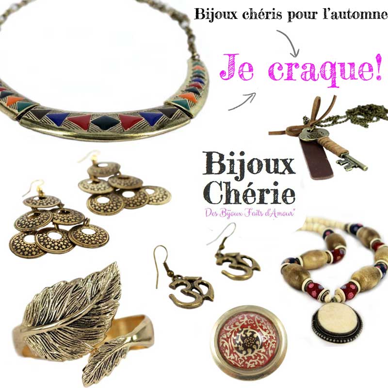 Bijoux tendance mode Automne Hiver