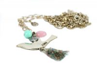 Collier long femme