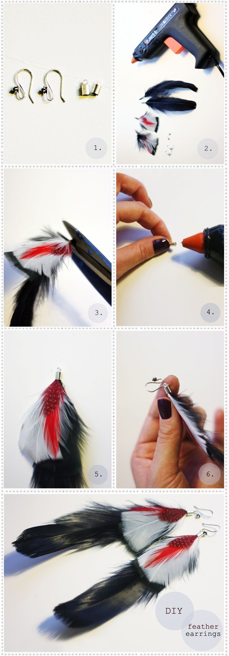 comment fabriquer bijoux plumes