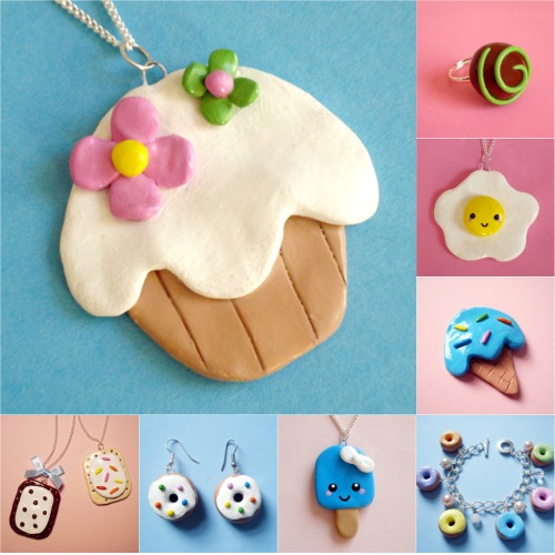 faire bijoux gourmands pate fimo