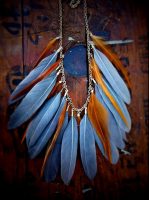 Comment faire, fabriquer, créer un collier en plumes ? DIY tuto