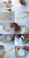 Comment faire, créer, fabriquer un collier faux col claudine amovible ?