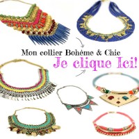 Collier bohème hippie chic