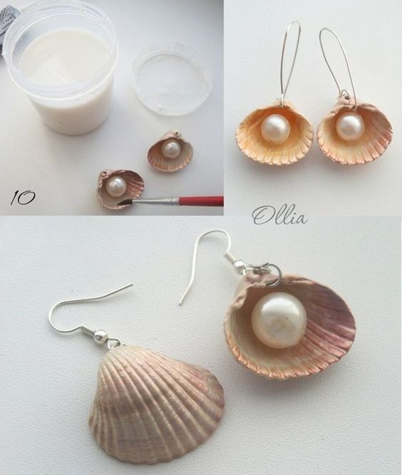 creer fabriquer bijoux en coquillage